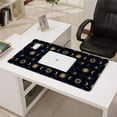 thumbnail image 3 of Long Mouse Pads for Desk,Dark Blue Celestial Body Pattern Desk Mats on Top Of Desks, Desk Mouse Pad Extra Large with 3mm Non-Slip Base and Stitched Edge for Gaming,Office,Work,Home 31.5"x15.7", 3 of 6