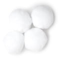 thumbnail image 3 of (2 pack) CousinDIY Pom-Poms 3" 4/Pkg-White, 3 of 3