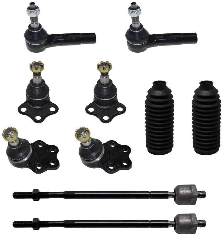 Outer Tie Rod 2WD Complete 6-Piece Front Suspension Kit For Dodge 2 Front Upper & Lower Ball Joints Detroit Axle Dakota & Durango RWD/2WD All 4 Both 