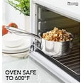 thumbnail image 3 of Stainless Steel Saucepan Set with Lids 1QT & 2QT & 3QT, Stainless Steel Sauce Pot Set 6pcs, Induction Saucepans, Nonstick Sauce Pan Set, Dishwasher Safe, 3 of 7