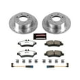 thumbnail image 3 of PowerStop Rear Z36 Truck & Tow Carbon-Fiber Ceramic Brake Pad and Drilled and Slotted Rotor Kit Fits: DODGE MERCEDES-BENZ Select Models K6197-36, 3 of 9