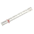 thumbnail image 3 of Aluminum Sewing With Sliding Measuring Ruler Quilting Accessory 15cm/5.9in, 3 of 7