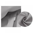 thumbnail image 2 of Xinhuaya Gray Solid High Shading French Door Curtains, 26” x 68”, 2 of 7