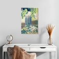 thumbnail image 2 of Elephant Stock Yoro Waterfall In Mino Province Wall Art - Vertical Multi Panel Canvas - Hallway Wall Decor - Nature Multi Panel - Blue And Green Decor By Hokusai - 14" x 23", 2 of 4