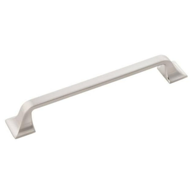 Hickory Hardware H076703-SN-10B 160 mm CC Forge Cabinet Pull&44; Nickel Satiné - Pack de 10