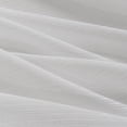 thumbnail image 4 of GYROHOME White Stripe Sheer Voile Window Curtain, 1panel Rod Pocket 39x78inch, 4 of 5
