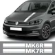 thumbnail image 4 of Pegatinas de estilo deportivo para capó de coche para Volkswagen VW Golf POLO MK6R MK7R MK4R MK5R MK8R, calcomanías decorativas para capó, accesorios para automóviles, 4 of 5