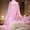 Purple, variant on Black Bed Canopy with Star Lights, Princess Style Curtain for Twin to King Beds, Bedroom & Halloween Decor