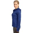 thumbnail image 3 of Sport-Tek Women's Drawcord Fleece Full-Zip Hooded Jacket, 3 of 4