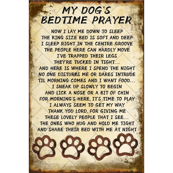 Noete Vintage Metal Sign 12x16 Inch Wall Decor for Living Room, Bedroom, Kids Room, Cafe & Farmhouse Tin Art Sign