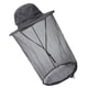 thumbnail image 4 of Sombrero de pescador repelente de mosquitos para exteriores, protector solar, con red anti-UV, color gris oscuro, 4 of 8