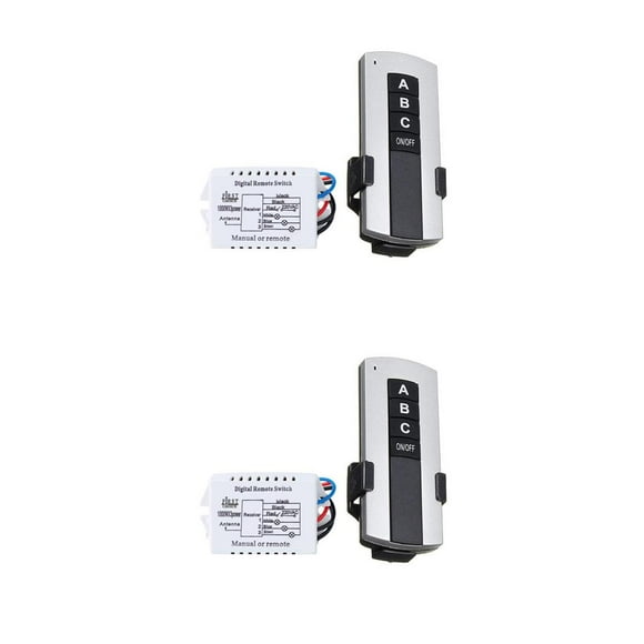 Interruptor de luz Billuyoard receptor inalámbrico 200V-240V Type2 NO2