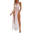thumbnail image 2 of Travelwant Women's Sexy Swimsuit Cover Ups Casual See Through Sheer Long Maxi Dresses for Swimwear, 2 of 7