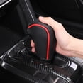 thumbnail image 3 of Thinsony Leather Car Speed Shifter Knob Gear Shift Cover Shifting Gears Covering, 3 of 6