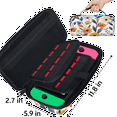 thumbnail image 3 of Herdesigns Flower Print Carrying Case for Nintendo Switch 2 with 20 Game Card Slots, Portable Travel Carry Case for Accessories and Console, 3 of 8