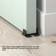 thumbnail image 3 of Cateissary Pack of 2 Floor Sliding Door Bedroom Barn Living Roller Security Room Holder Guide Bottom Bracket Reusable Accessories Type3, 3 of 6