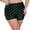 Black Polka Dot, variant on Ocean Blues Women's Plus Size High-Waisted Ruched Board Shorts Boyshorts Swim Bottoms Black Swim Shorts Size Large
