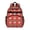 Cat and Dog, variant on Cat and Dog Red Pattern Backpack for School, Cute School Bag with Adjustable Shoulder Straps and Padded Back, 15.25"x11.5"x5.25"