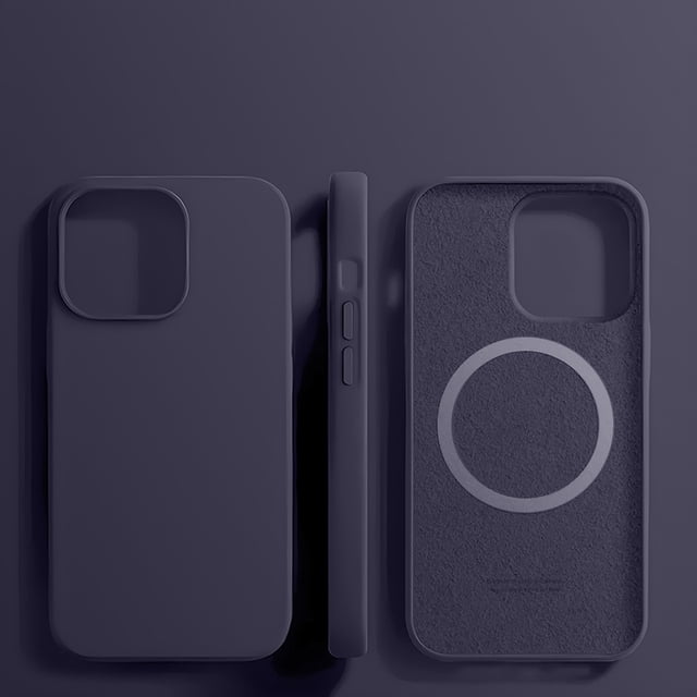 Original Liquid Silicone Magnetic Case For iPhone 15 14 11 12 13 Pro Max For Magsafe Case Wireless Charge Soft Cover Accessories