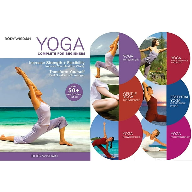 Yoga for Beginners Deluxe 6 DVD Set 
