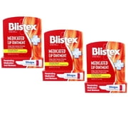 Blistex Medicated Lip Ointment, 0.21 oz (Pack of 3)