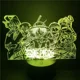 thumbnail image 3 of Luffy Roronoa Zoro Ace Chopper lámpara 3D para decoración de habitación, una pieza, Nami Sanji, figura de Anime, luces nocturnas, lámpara de mesa de Anime, 3 of 4