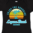 thumbnail image 4 of Inktastic Summer Enjoy the Sunshine Laguna Beach California in Blue Boys or Girls Baby Bodysuit, 4 of 5