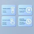 thumbnail image 4 of Scrolling Ring Remote Control, 72H Cordless BT5.3 Camera Remote Shutter Selfie Buttons, Smart Page Turner for IOS 15, for  8.0, 4 of 7
