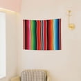 thumbnail image 3 of Easygdp Mexican Serape Blanket Stripes Tapestrys Boutique Decor Wall Hanging for Living Room Bedroom Office Decor 29x37in, 3 of 8