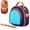 Blue, variant on MRINCA Carrying Case for Yoto Mini (2024), 30 Card Travel Organizer with Handle & Shoulder Strap, Protective Holder for Player & Accessories, Blue