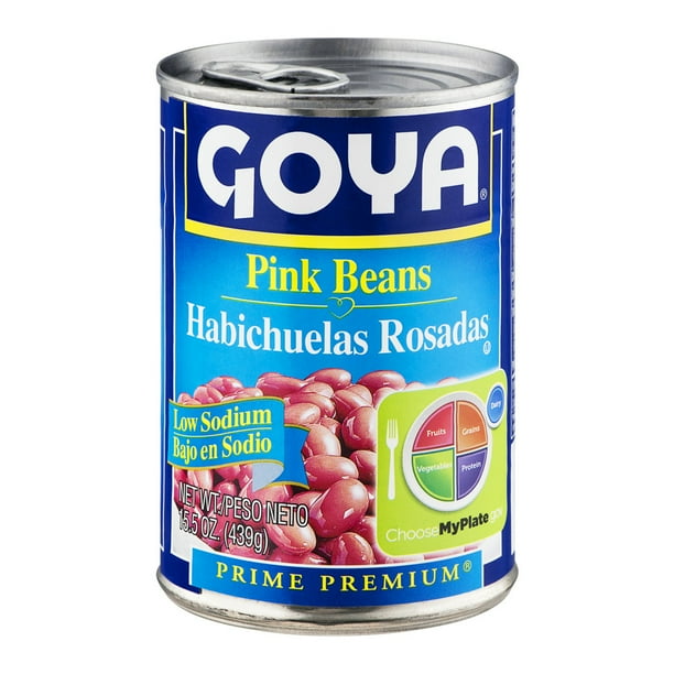 Goya Pink Beans Low Sodium, 15.5 OZ