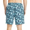 thumbnail image 3 of NAUTICA Men's Tropical Print 8" Swim Shorts Blue Size L, 3 of 3