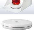 thumbnail image 1 of Soporte de Visualización Giratoria Motorizada, 2 Modos de Rotacia de Soporte de Pantalla Giratoria Automática Blanca 360 Grados 55 Libras Carga de Bajo Ruido Con Luz para, 1 of 7