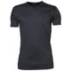 thumbnail image 1 of Tee Jays - Camiseta básica de manga corta con cuello redondo para hombre - 100% Algodón ringspun combed interlock (Gris Oscuro), 1 of 3
