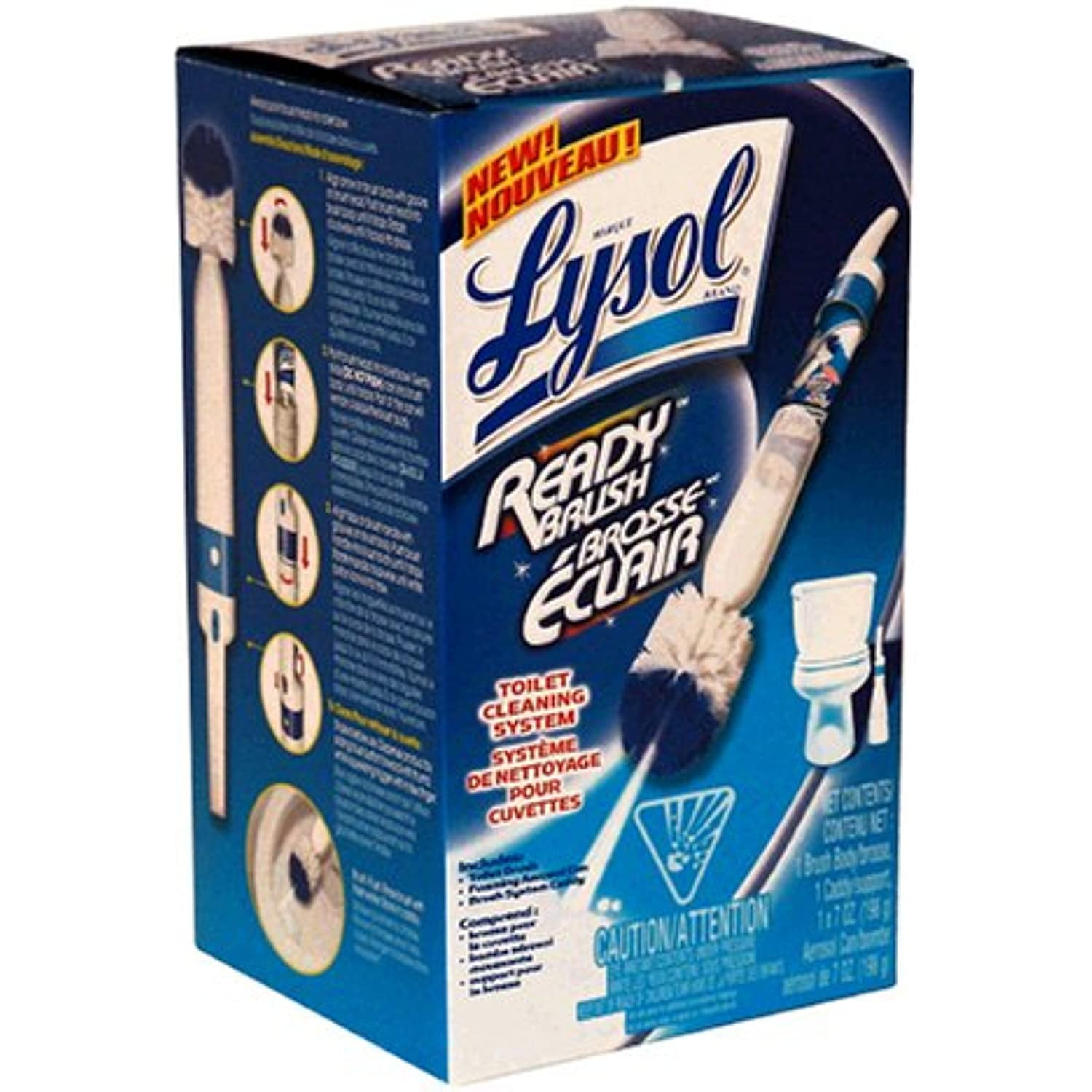 Lysol ReadyBrush Toilet Cleansing System , 1 System