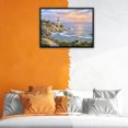 thumbnail image 4 of Cuadros Decorativos Paisaje DIY estampado punto de cruz 11CT bordado costura 50x40cm (C) Tmvgtek embutido en tela, 4 of 7