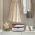 thumbnail image 4 of HELLHERO Winter Snowflakes Fall Travel Iron Storage Bag Polyester Dustproof Universal for Most Irons Home Textile Storage, Case Only, 4 of 6