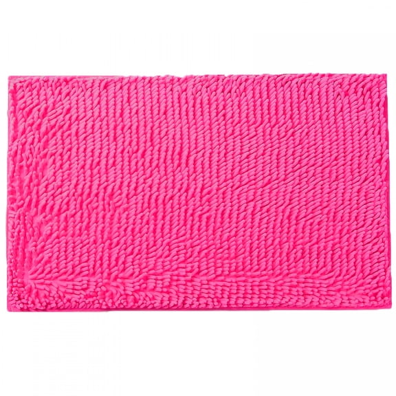 RLESO Pet Friendly Area Rugs,Super Absorbent Pet Door Mat Non Slip Indoor/Outdoor Entryway Rug,Machine Washable & Quick Dry Pet Cleaner Mat,Muddy Dog Rug Microfiber for Muddy Paws,Rose Red,24X16"