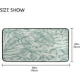 thumbnail image 3 of SKYSONIC 39x20 Inch Area Rug Tropical Palm Leaves Door Mat Washable Non-Slip Throw Floor Carpet, 3 of 7