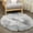 Gray, variant on Kumdkd Soft Artificial Sheepskin Rug, 24x24 in Faux Wool Chair Cover & Floor Carpet, Non-Slip Warm Fuzzy Throw for Bedroom Living Room Decor, White