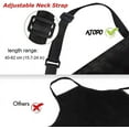 thumbnail image 3 of 4 Pack Chef Aprons, Black Apron With 2 Pockets, Waterproof Adjustable Apron, 3 of 5