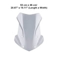thumbnail image 2 of Kenally Deflector de parabrisas de motocicleta Protector de alerón de pantalla de viento mantenimiento de vehículos reemplazo de accesorio modificado Vehículos, repuestos y accesorios Mis Gris Kenally VI017907-01, 2 of 6