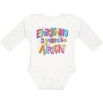thumbnail image 3 of Inktastic Everything is Gonna be Alright Inspirational Quote Boys or Girls Long Sleeve Baby Bodysuit, 3 of 5