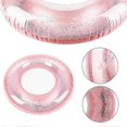 thumbnail image 2 of Swim Ring Swim Inflatable Swimming Ring Floats Adult Inflatable Pool Buoy Durable Inflatable Swim Round Summer Pool Beach Confetti Sequins Swimming Fl, 2 of 5