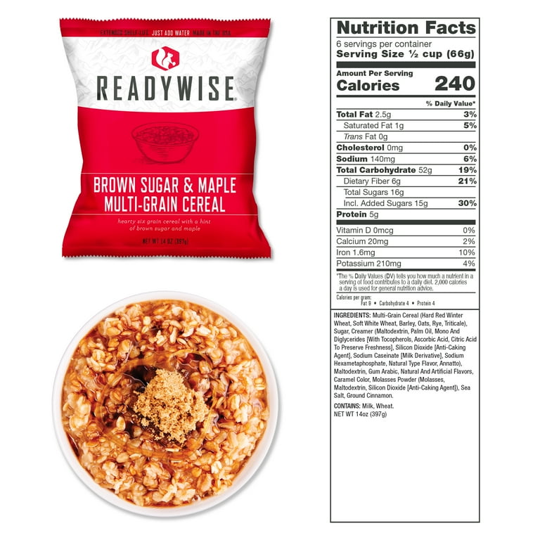 ReadyWise 100 Serving Emergency Food Supply Bucket