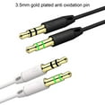 thumbnail image 4 of Deyuer Headphone Splitter Earphone Adapter Audio 3.5mm Female to 2 Male Jack Aux Cable, 4 of 7