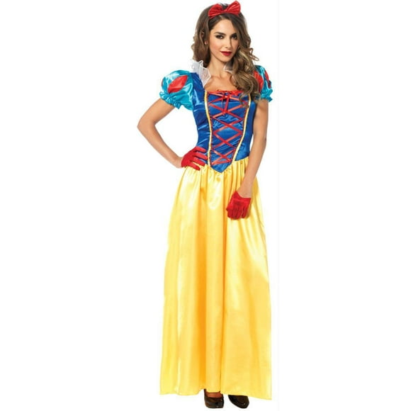 Leg Avenue Women's 2 Piece Classic Snow White Costume, Multi, Small
