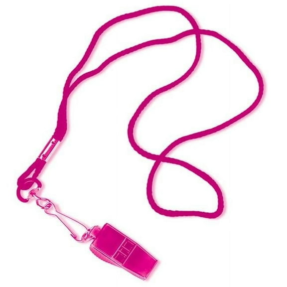 Tandem Pink Whistle & Lanyard