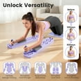 thumbnail image 3 of BAOKALER Pilates Board, Upgraded Pilates Reformer Equipment with Resistance Bands & Timer, Portable Ab Machine Push-Up Balance Board for Women Full Body Workout at Home Fitness, 3 of 12
