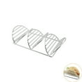 thumbnail image 6 of JoyMoreHome Taco Holders - Stainless Steel Taco Stands - Fits Most Plates & Air Fryers - Dishwasher & Oven Safe - Stackable Trays - Racks Hold Soft & Hard Shell Tacos, 6 of 6